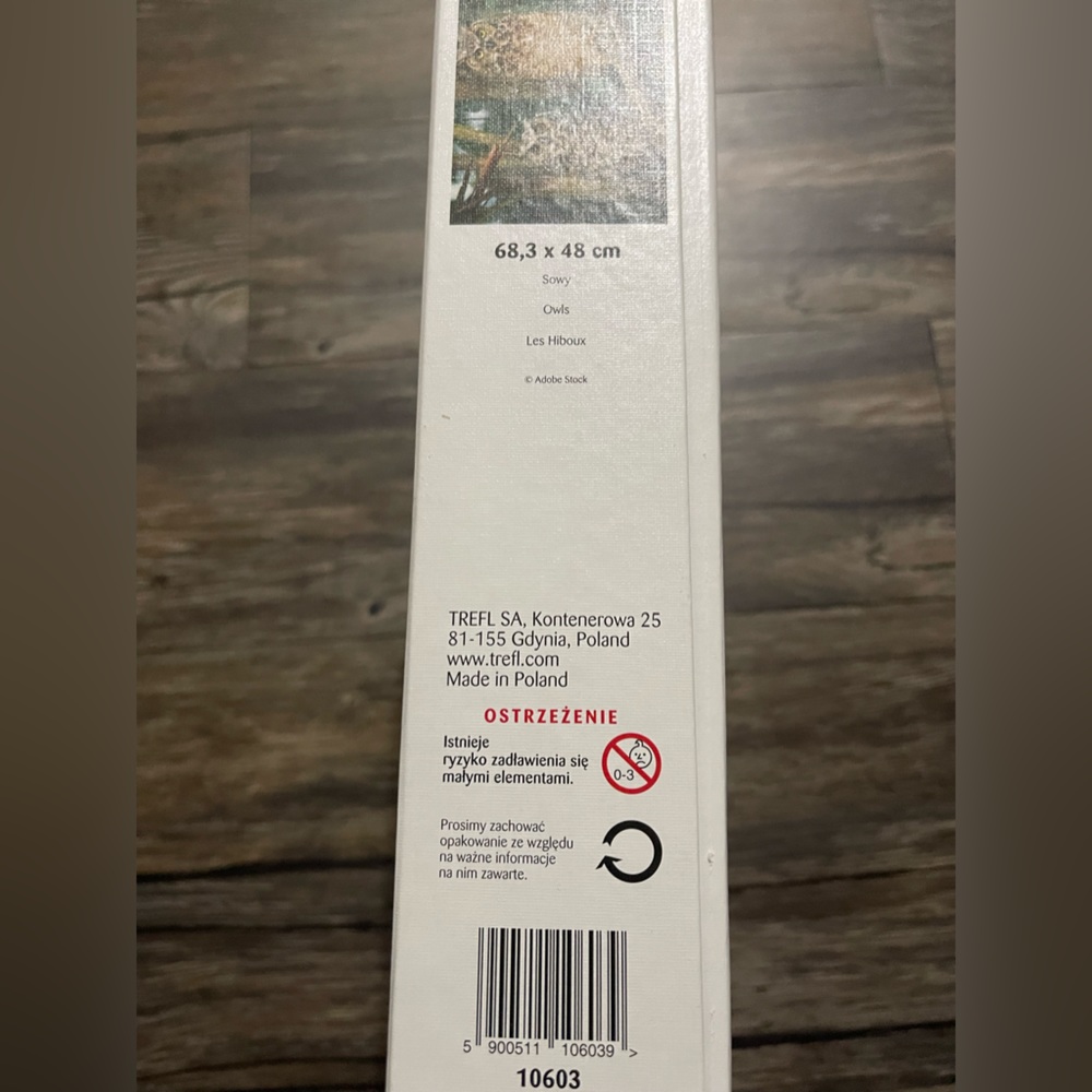 Trefl TR10603 Puzzle, Owls 1000 piece puzzle 🧩 - Picture 4 of 4
